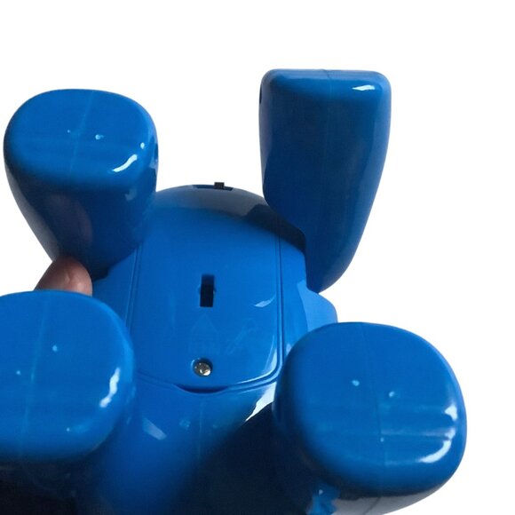 Walking Blue Balloon Dog Figurine Toy Plastic WORKS Battery - Picture 5 of 7